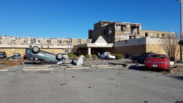 Mercy Health Hospital in Mayfield, KY Tornado Damage