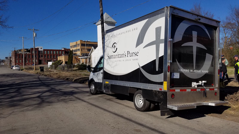 Samaritan's Purse Disaster Response Vehicle (DRV)