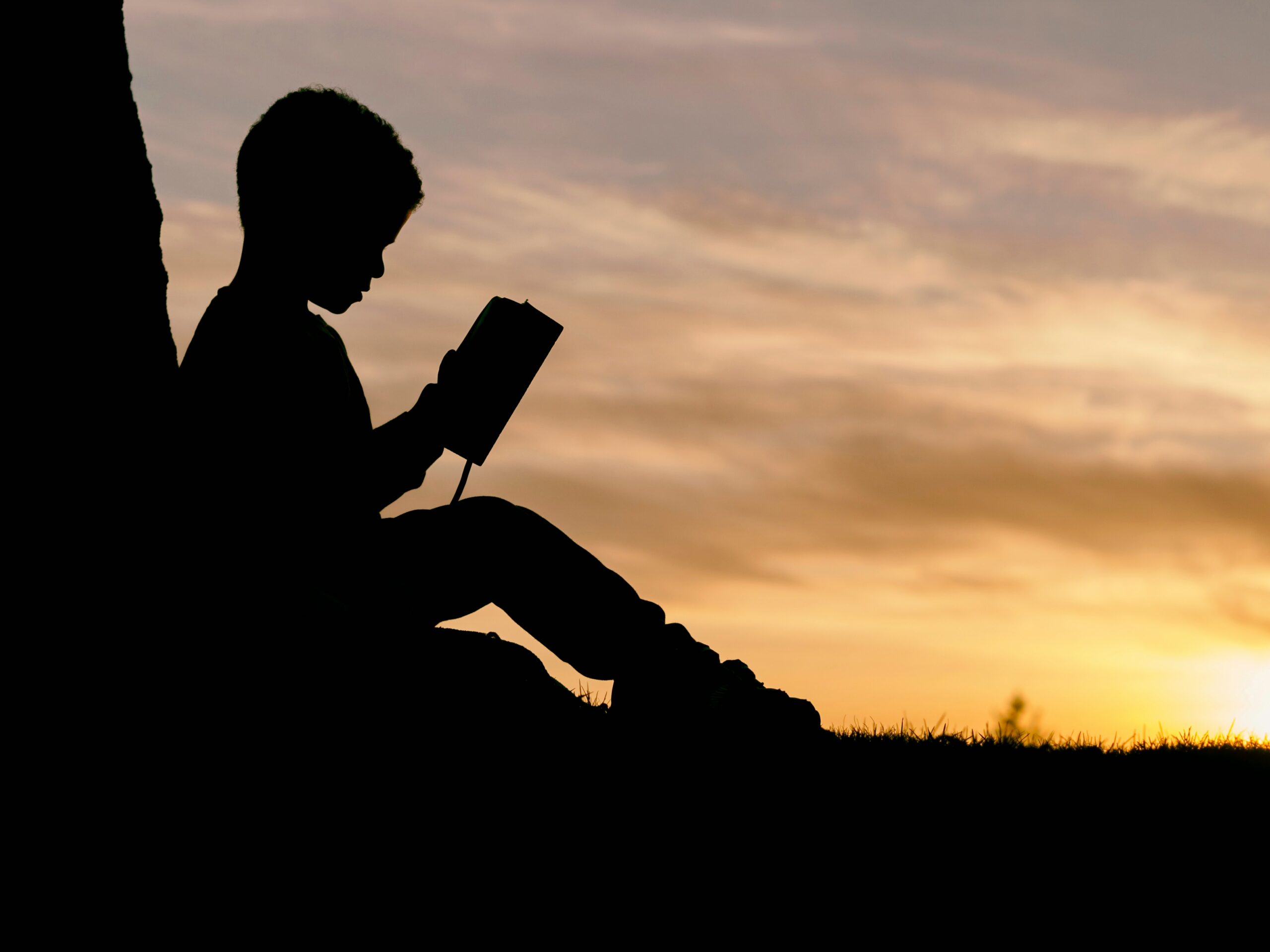 Kid Reading Guided by Wisdom